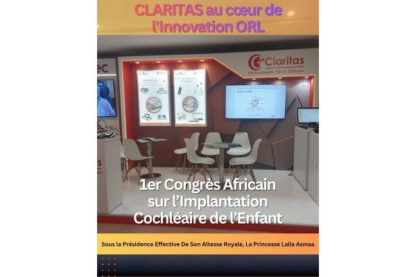 1er Congrès Africain sur l’Implantation Cochléaire de l’Enfant : CLARITAS présent !